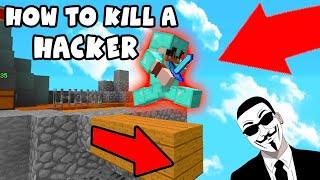 The best way to kill hackers... | Hypixel Skywars