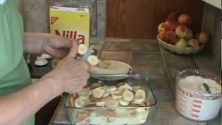 Old Fashion Banana  Pudding