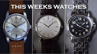 This Weeks Watches - A.Lange & Sohne Saxonia, Omega Seamaster, Ulysse Nardin GMT & More [Episode 12]