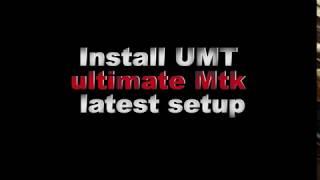 Install umt mtk 4.3 setup 2021 latest | Oppo Realme Xiaomi Free unlock