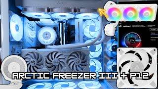 Arctic Liquid Freezer III 360 + P12 Fans : How To Install, Control Fan Curves & RGB Control on AM5