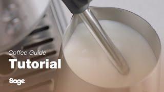 The Bambino® | How to texture milk using your espresso machine | Sage Appliances UK