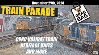 Deshler Traffic Rush, CPKC Holiday Train and More in this Grab Bag