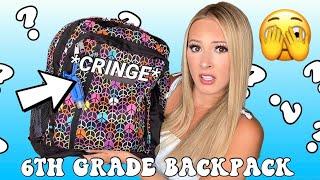 I FOUNF MY 6TH GRADE BACKPACK AND YOU WON’T BELIEVE WHAT’S INSIDE 🫣 *CRINGE WARNING*