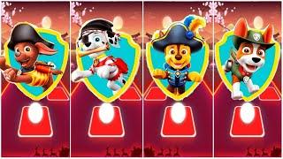 PAW Patrol The Mighty Movie Tracker  Chase  Marshall  Zuma ️ Tiles Hop EDM Rush!