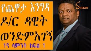 Yechewata Engida - Dr. Dawit Wondimagegn Interview With Meaza Birru Week One Part 1 ዶ/ር  ዳዊት ወንድምአገኝ