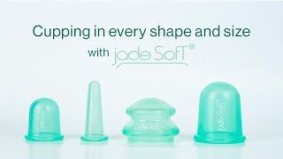 Perfect Shapes & Sizes for Facial Cupping and Full-Body Massage｜Jade Soft® Silicone Cupping Sets