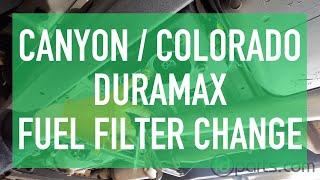 Colorado/Canyon 2.8L Fuel Filter Change