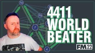 4-4-1-1 WORLD BEATING TACTIC | FM22 TACTICS | Football Manager 2022 | Best FM 22 Tactics