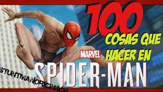 100 cosas que hacer en Spiderman (Marvel's Spiderman PS4) | StuntmanoriginsGP