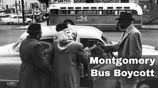 5th December 1955: Montgomery bus boycott begins in Alabama