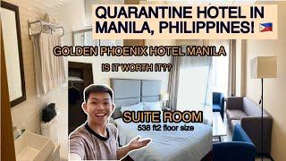 HOTEL IN THE PHILIPPINES: Room Tour l Golden Phoenix Hotel Manila l NON-OFW