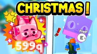 The CHRISTMAS UPDATE PART 1 is FINALLY HERE in Pet Simulator X! | MAILBOX, 2 EVENTS, + F2P HUGES!