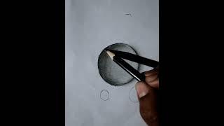 draw 3d water drop || time lapse || Shivam art Creation