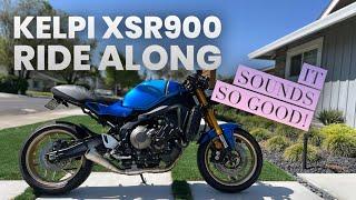 XSR900 FULL EXHAUST (KELPI) and TUNE (VCYCLENUT) Ride Along: It’s FAST.