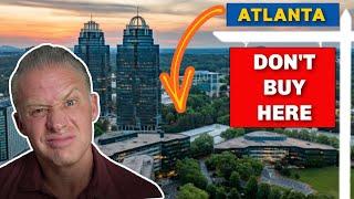 Moving to Atlanta GA | AVOID SANDY SPRINGS | Top Reasons to AVOID Living in Sandy Springs GA