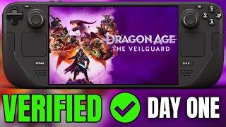 Dragon Age The Veilguard on Steam Deck VERIFIED on Day ONE?