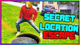 GTA 5 RP - USING SECRET LOCATIONS TO LOSE COPS 2