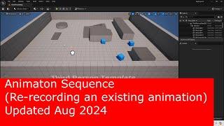 The Animation Sequence: Using It To Modify or Re-Record an Existing Animation (Updated August 2024)