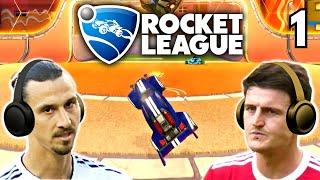 Zlatan & Maguire play Rocket League!