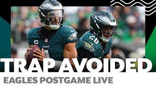 Eagles beat Panthers squeak out 9th straight win | Eagles Postgame Live