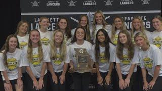 'A huge moment': Lafayette softball players discuss dramatic state title win