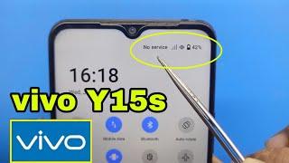 Vivo Y15s no service solution