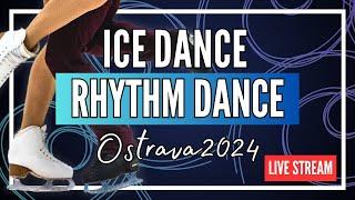 Junior Ice Dance Rhythm Dance | Ostrava 2024 | #JGPFigure