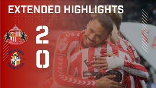 Extended Highlights | Sunderland AFC 2 - 0 Luton Town