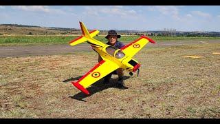 2nd Flight of my new Marchetti SF-260 6S electric plane at Irene Radio Flyers