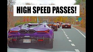 *CRAZY* Lamborghini Boston Movember Rally to Newport Car Museum! 2024