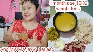 I lose 10kg weight in 30 days // Mas Mwnseao Ang 10kg Komaibai Mabaidi wngkam Jayw Ang