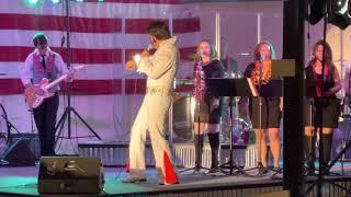 Rick Brooks Elvis Tribute Artist Steamroller Blues