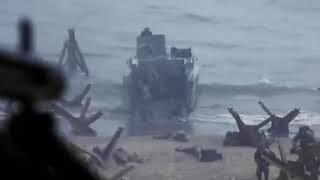 MG42 in Omaha Beach, D-Day landing