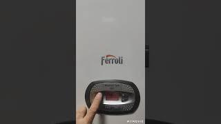 Ferroli bluehelix LPG set up and calibration