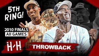 Kobe Bryant 5th Championship, Full Series Highlights vs Celtics (2010 NBA Finals) -  Finals MVP! HD