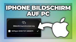 Iphone Bildschirm auf PC übertragen & ohne Kabel spiegeln - Tutorial