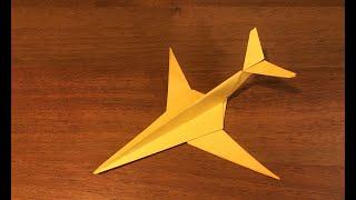 Орігамі ЛІТАК з паперу, який можна зробити влосноруч. How to make a Paper Airplane