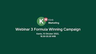 3 Formula Winning Campaign (Webinar)