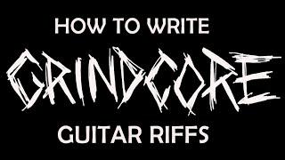 How to write Grindcore Guitar Riffs - Sliding Power Chords