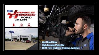 Boost Your Career: High Earning Potential with OEM Ford Certification at James Hodge Ford Idabel, OK