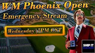 WM Phoenix Open | Emergency Stream | PGA DFS | DraftKings Strategy | Ship It Nation