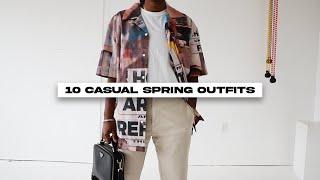 10 Casual Spring Outfit Ideas | Unisex/Androgynous Style