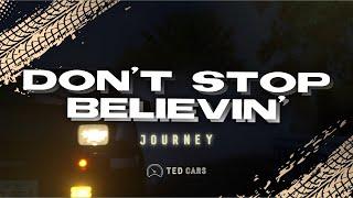 Journey - Don't Stop Believin' (Lyrics)