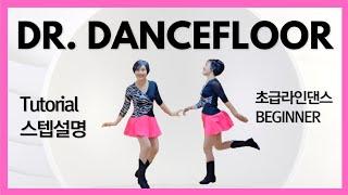 Dr. Dancefloor/Beginner 닥터 댄스플로어 /신나는 초급라인댄스/스텝설명