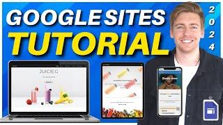 Ultimate Google Sites Tutorial 2024 | Create A ‘Full Feature’ Google Sites Website