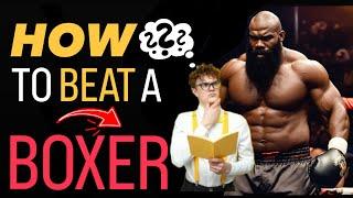 How to Beat an Aggressive Boxer.| HOW TO BEAT A BOXER.|Nerd vs boxer.