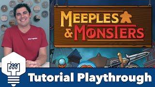 Meeples & Monsters - Tutorial Playthrough