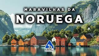 MARAVILHAS DA NORUEGA | Lugares mais bonitos da Noruega | Guia de Viagem 4K