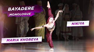 BAYADERE - Nikiya's monologue by Maria Khoreva (Mariinsky theatre)